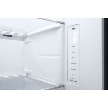 LG GSVV80PYLL Ψυγείο Ντουλάπα Total NoFrost Υ179xΠ91.3xΒ73.5εκ. Inox